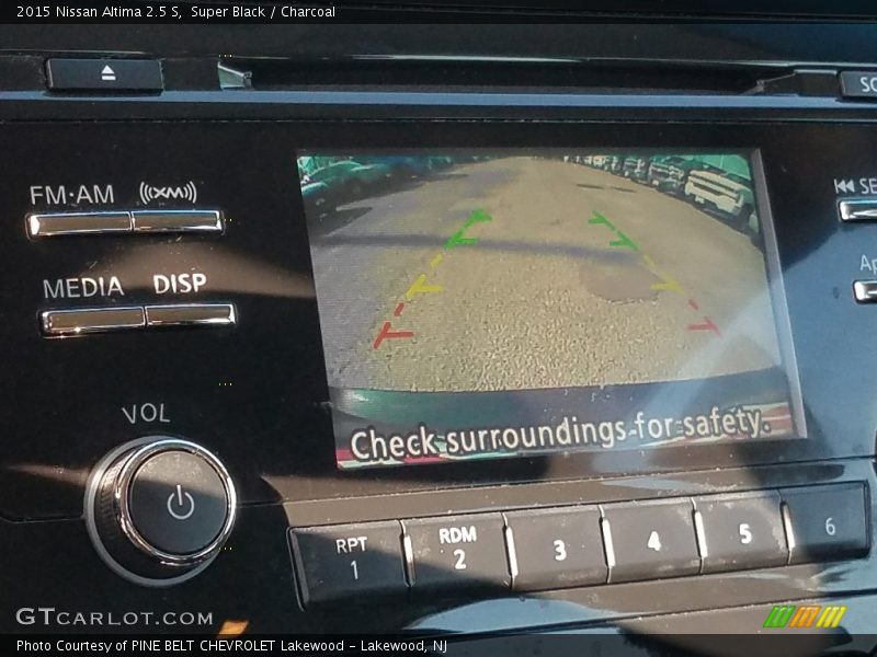 Super Black / Charcoal 2015 Nissan Altima 2.5 S