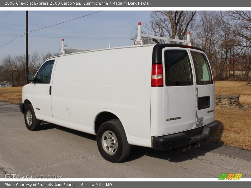 Summit White / Medium Dark Pewter 2006 Chevrolet Express 2500 Cargo Van