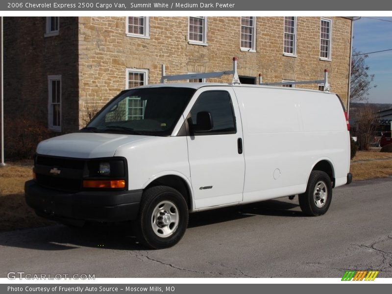 Summit White / Medium Dark Pewter 2006 Chevrolet Express 2500 Cargo Van