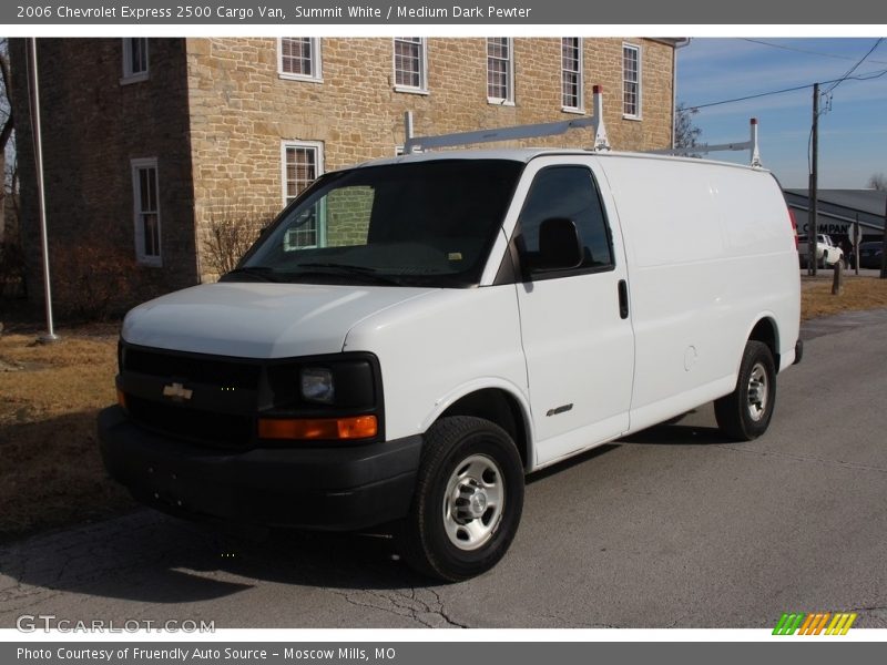 Summit White / Medium Dark Pewter 2006 Chevrolet Express 2500 Cargo Van