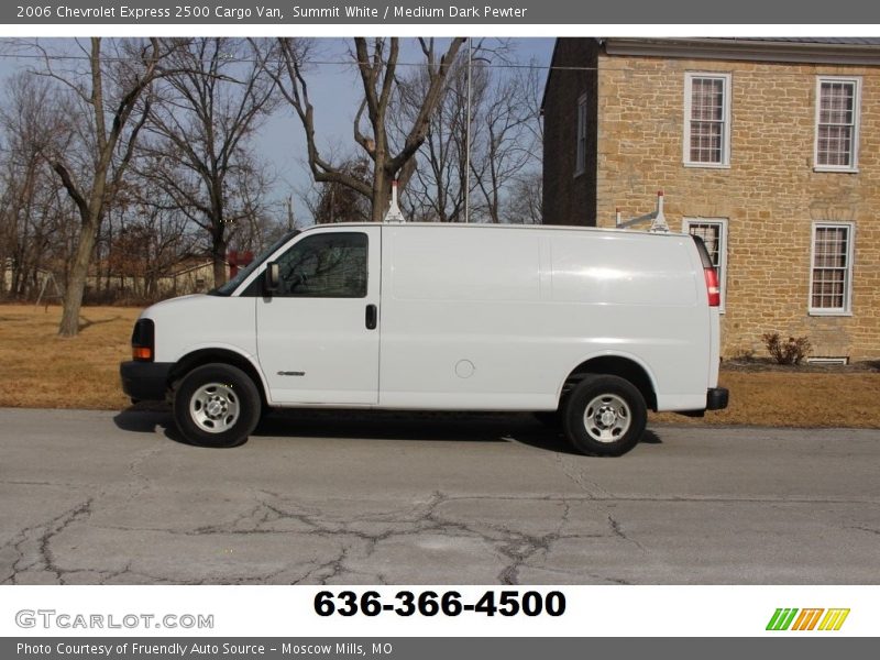 Summit White / Medium Dark Pewter 2006 Chevrolet Express 2500 Cargo Van
