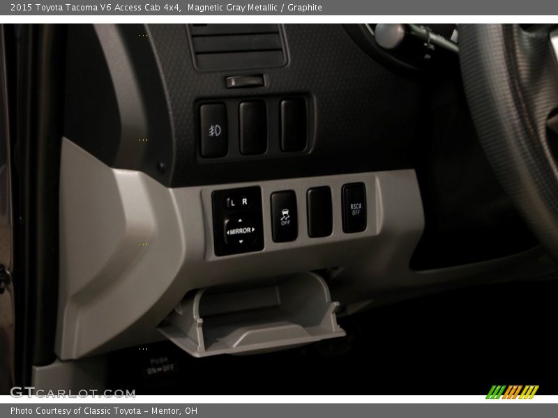 Magnetic Gray Metallic / Graphite 2015 Toyota Tacoma V6 Access Cab 4x4
