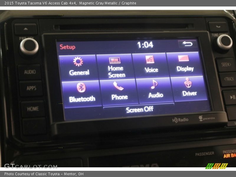 Magnetic Gray Metallic / Graphite 2015 Toyota Tacoma V6 Access Cab 4x4