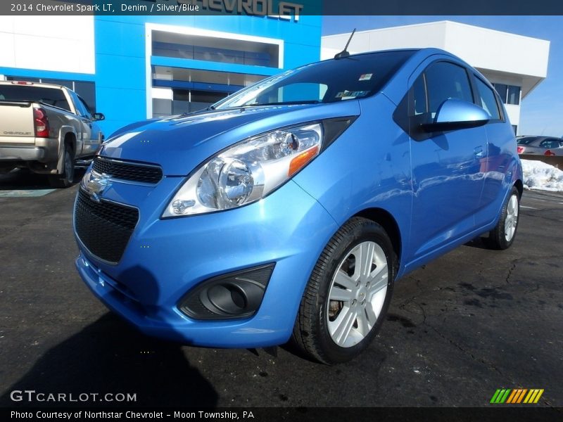 Denim / Silver/Blue 2014 Chevrolet Spark LT