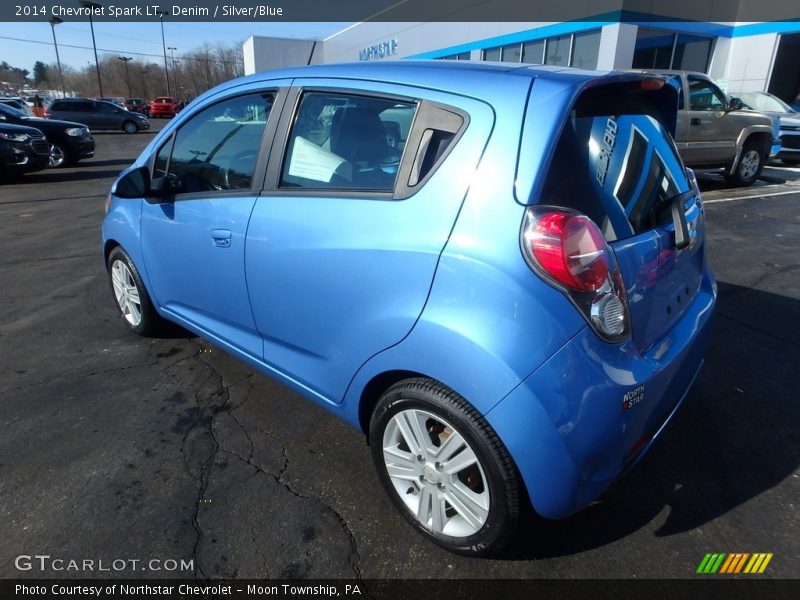 Denim / Silver/Blue 2014 Chevrolet Spark LT