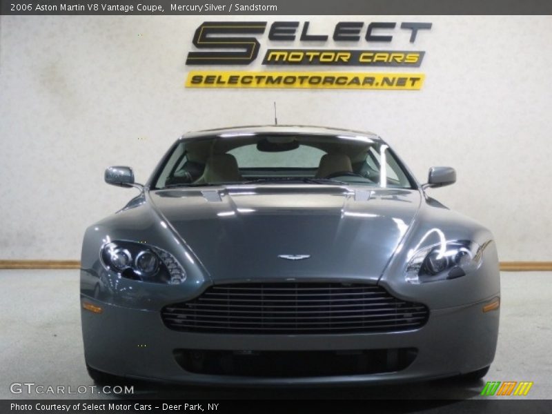 Mercury Silver / Sandstorm 2006 Aston Martin V8 Vantage Coupe