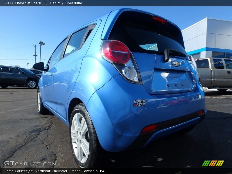 Denim / Silver/Blue 2014 Chevrolet Spark LT