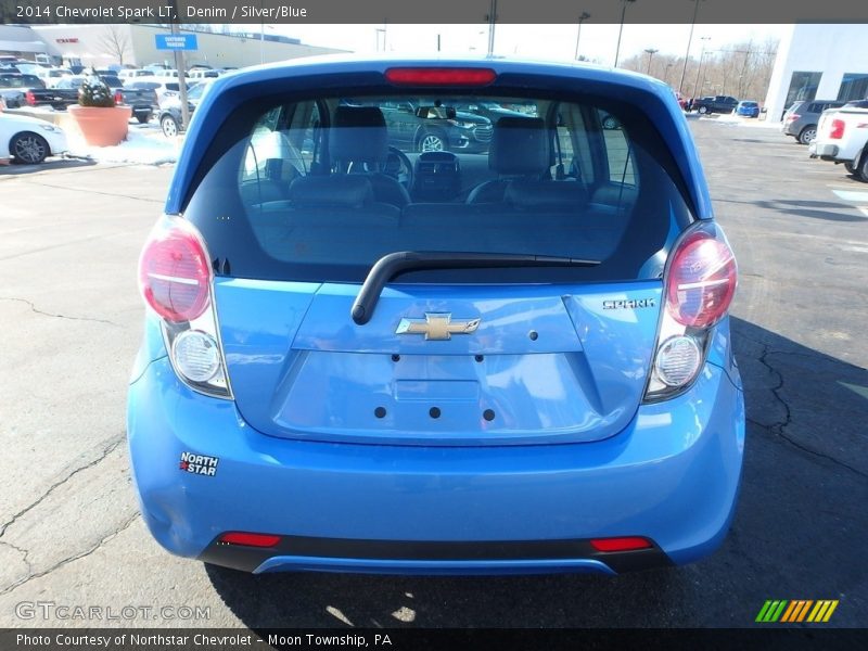 Denim / Silver/Blue 2014 Chevrolet Spark LT