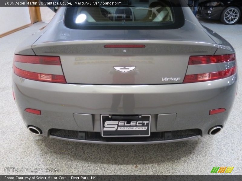 Mercury Silver / Sandstorm 2006 Aston Martin V8 Vantage Coupe