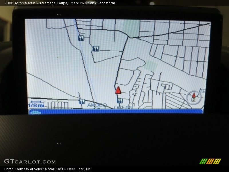 Mercury Silver / Sandstorm 2006 Aston Martin V8 Vantage Coupe