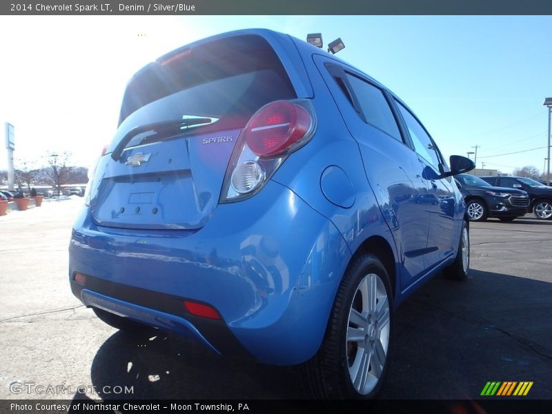 Denim / Silver/Blue 2014 Chevrolet Spark LT