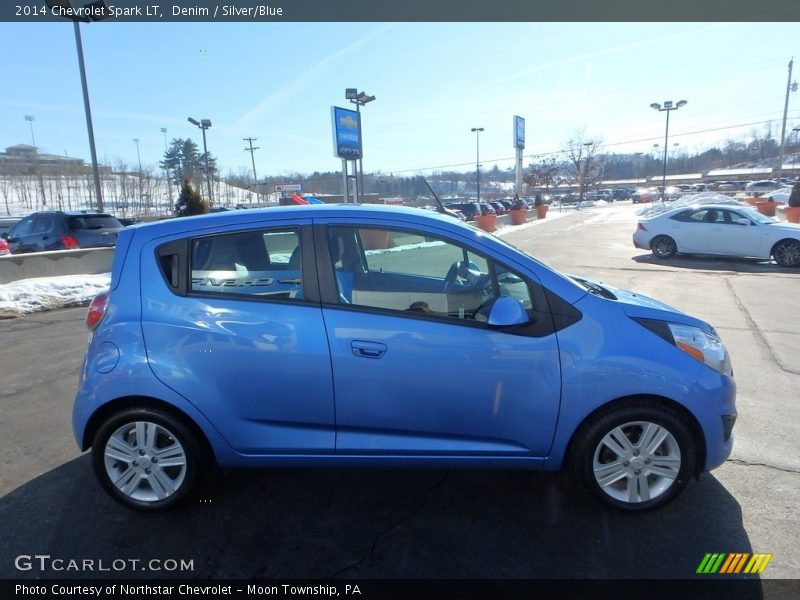 Denim / Silver/Blue 2014 Chevrolet Spark LT