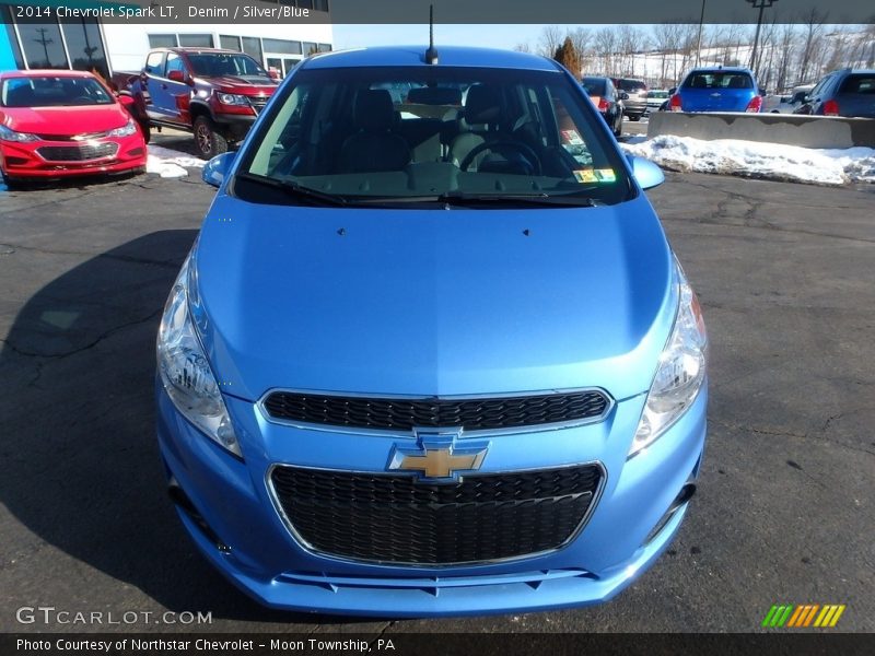 Denim / Silver/Blue 2014 Chevrolet Spark LT