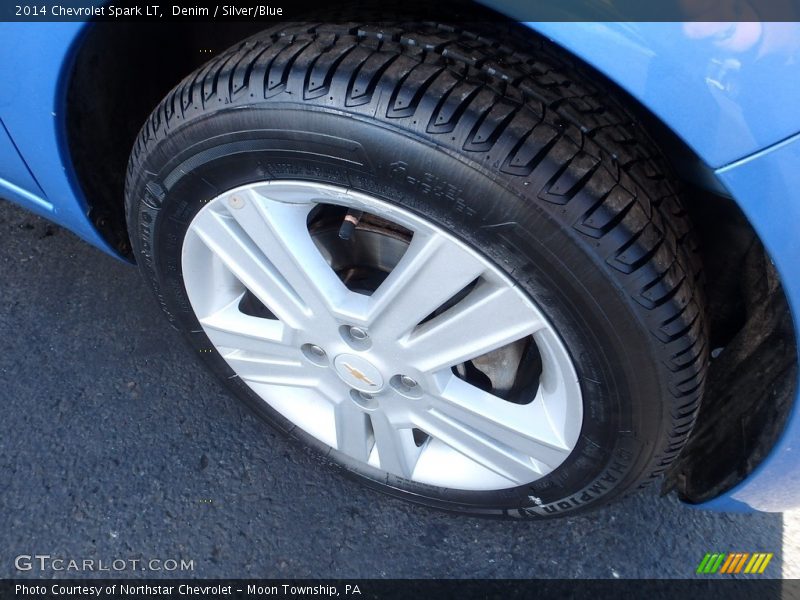 Denim / Silver/Blue 2014 Chevrolet Spark LT