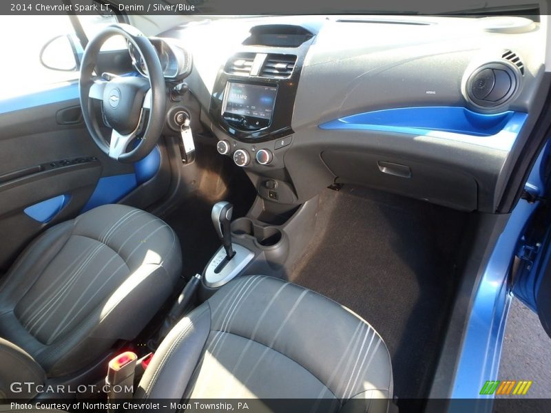 Denim / Silver/Blue 2014 Chevrolet Spark LT