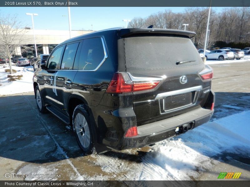 Black Onyx / Black 2018 Lexus LX 570