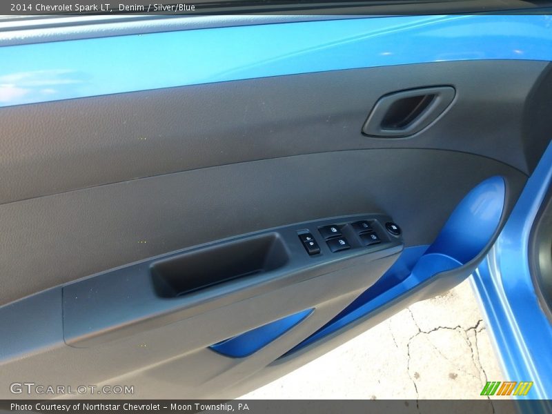 Denim / Silver/Blue 2014 Chevrolet Spark LT