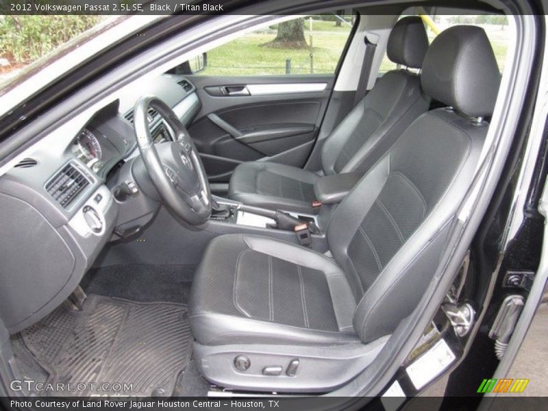 Black / Titan Black 2012 Volkswagen Passat 2.5L SE