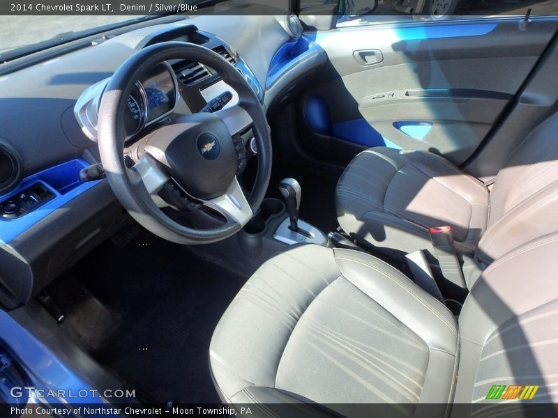 Denim / Silver/Blue 2014 Chevrolet Spark LT