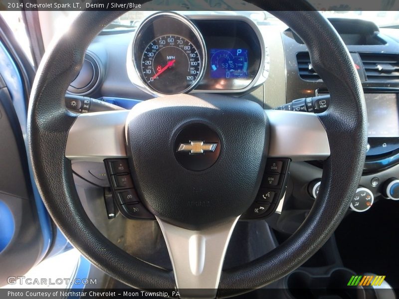 Denim / Silver/Blue 2014 Chevrolet Spark LT