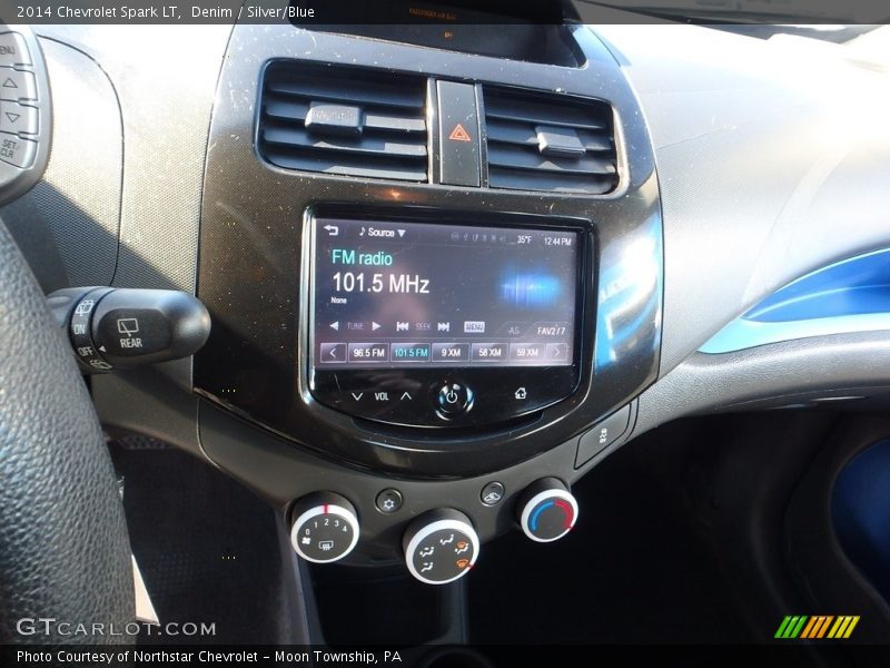 Denim / Silver/Blue 2014 Chevrolet Spark LT