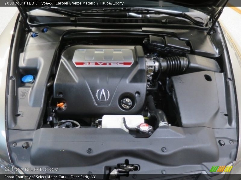 Carbon Bronze Metallic / Taupe/Ebony 2008 Acura TL 3.5 Type-S