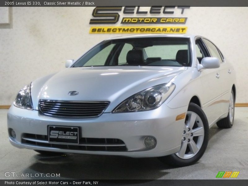 Classic Silver Metallic / Black 2005 Lexus ES 330