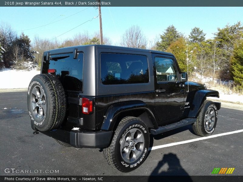 Black / Dark Saddle/Black 2018 Jeep Wrangler Sahara 4x4