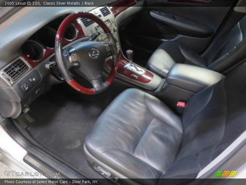 Classic Silver Metallic / Black 2005 Lexus ES 330