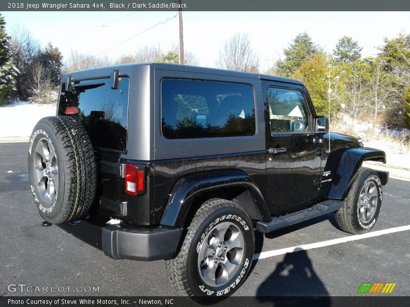 Black / Dark Saddle/Black 2018 Jeep Wrangler Sahara 4x4