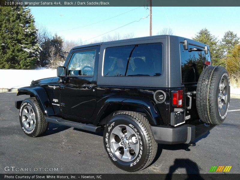 Black / Dark Saddle/Black 2018 Jeep Wrangler Sahara 4x4