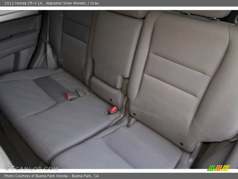 Alabaster Silver Metallic / Gray 2011 Honda CR-V LX
