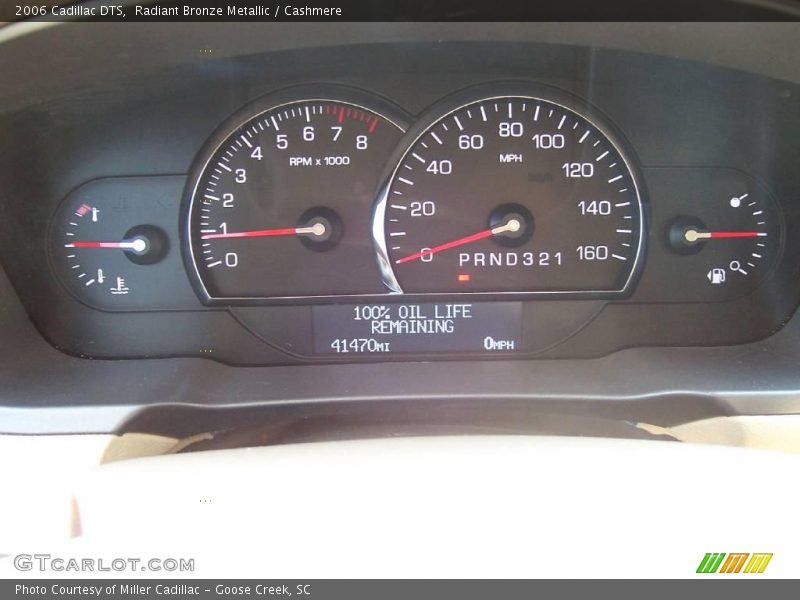Radiant Bronze Metallic / Cashmere 2006 Cadillac DTS