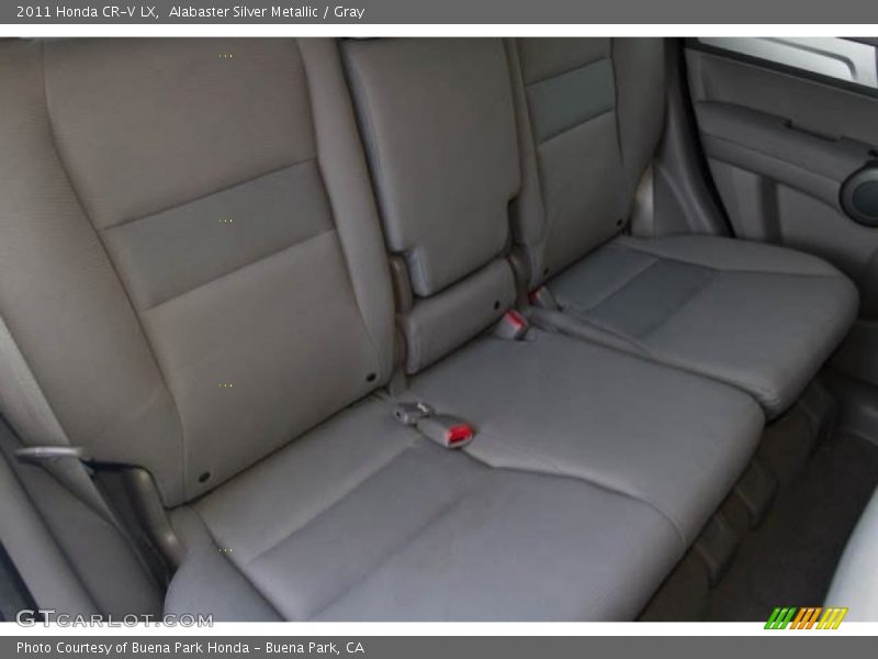 Alabaster Silver Metallic / Gray 2011 Honda CR-V LX