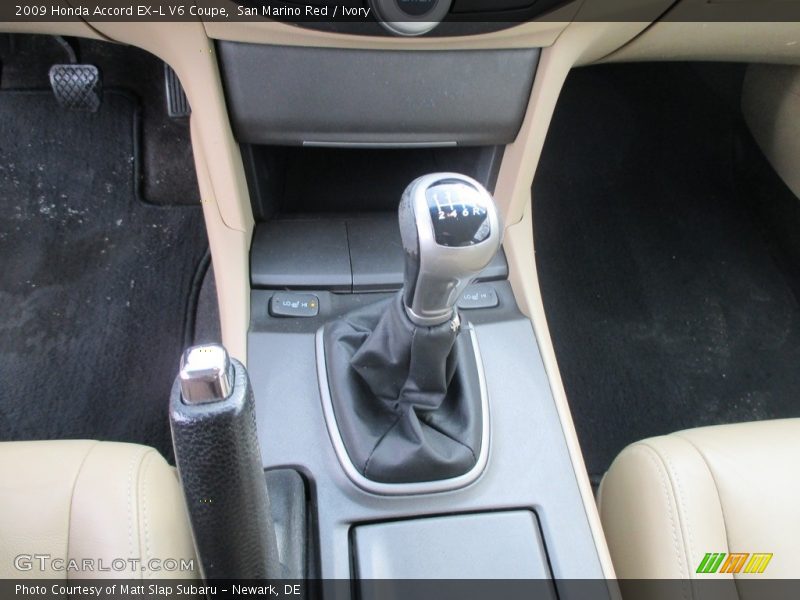 San Marino Red / Ivory 2009 Honda Accord EX-L V6 Coupe