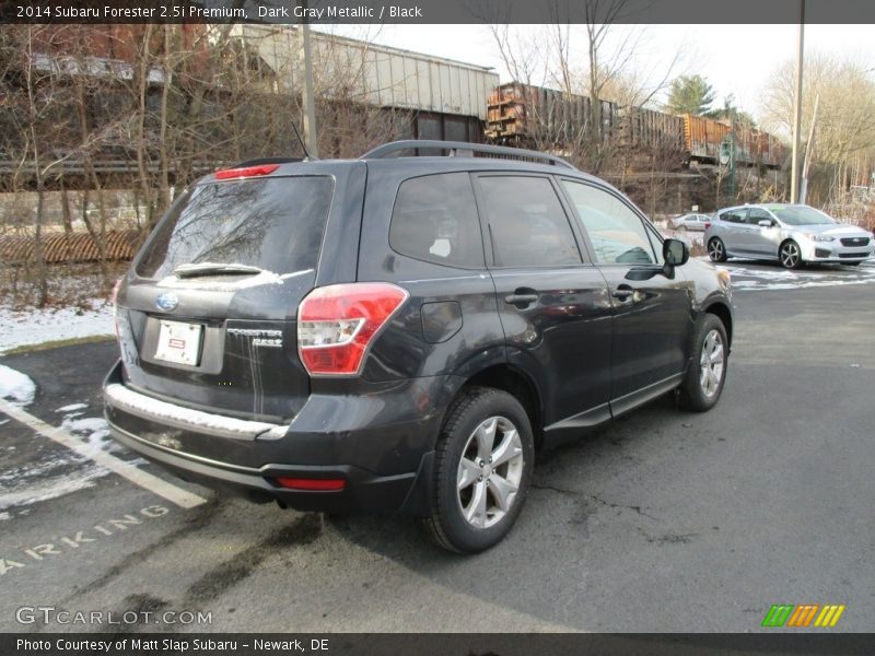 Dark Gray Metallic / Black 2014 Subaru Forester 2.5i Premium