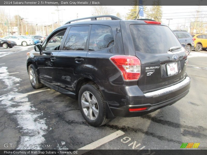 Dark Gray Metallic / Black 2014 Subaru Forester 2.5i Premium