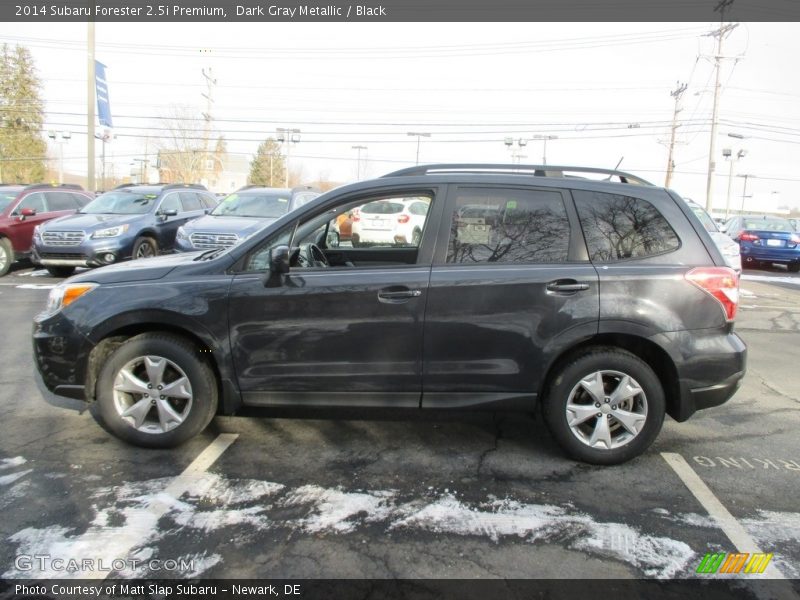 Dark Gray Metallic / Black 2014 Subaru Forester 2.5i Premium