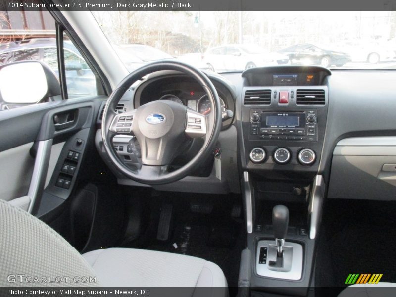 Dark Gray Metallic / Black 2014 Subaru Forester 2.5i Premium