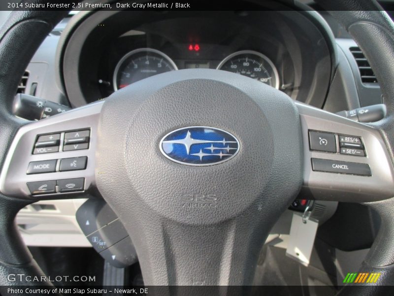 Dark Gray Metallic / Black 2014 Subaru Forester 2.5i Premium