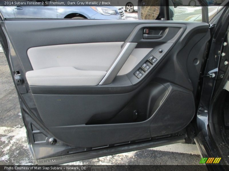 Dark Gray Metallic / Black 2014 Subaru Forester 2.5i Premium