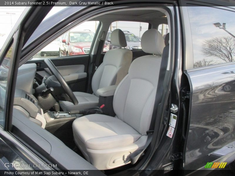 Dark Gray Metallic / Black 2014 Subaru Forester 2.5i Premium