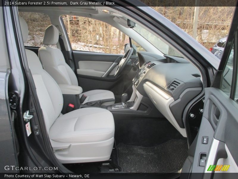 Dark Gray Metallic / Black 2014 Subaru Forester 2.5i Premium