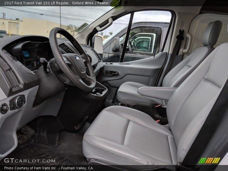  2017 Transit Van 150 LR Regular Pewter Interior