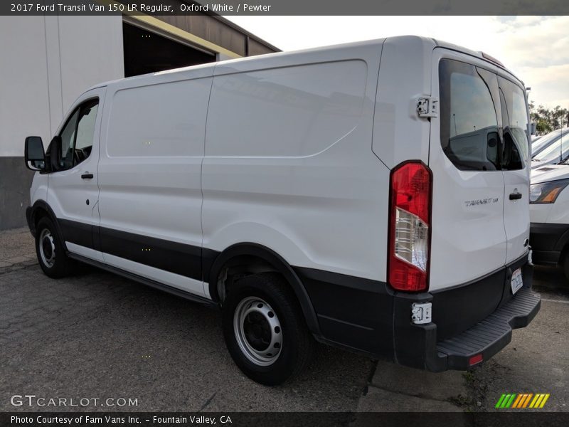 Oxford White / Pewter 2017 Ford Transit Van 150 LR Regular