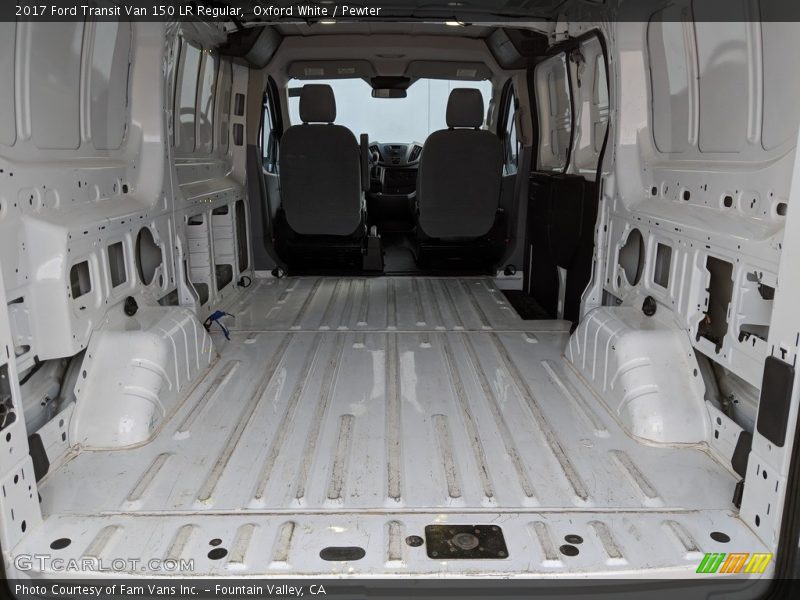 Oxford White / Pewter 2017 Ford Transit Van 150 LR Regular