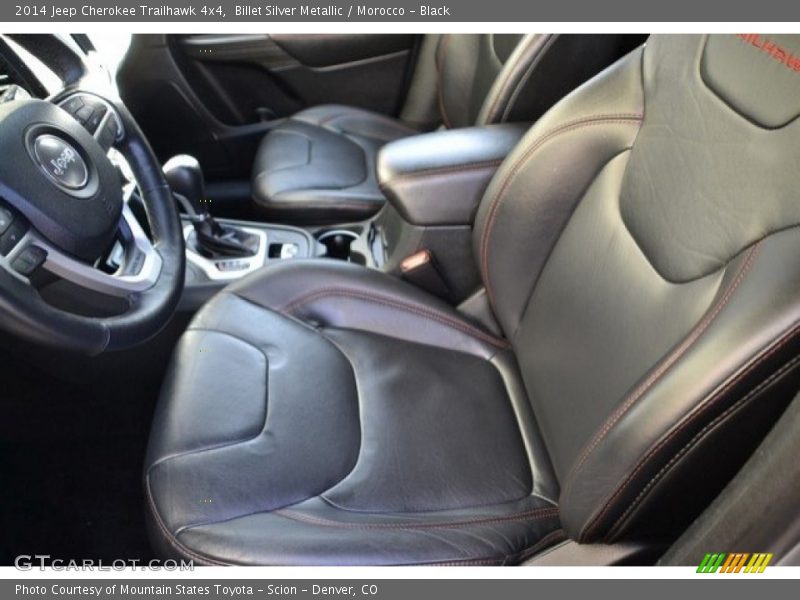 Billet Silver Metallic / Morocco - Black 2014 Jeep Cherokee Trailhawk 4x4