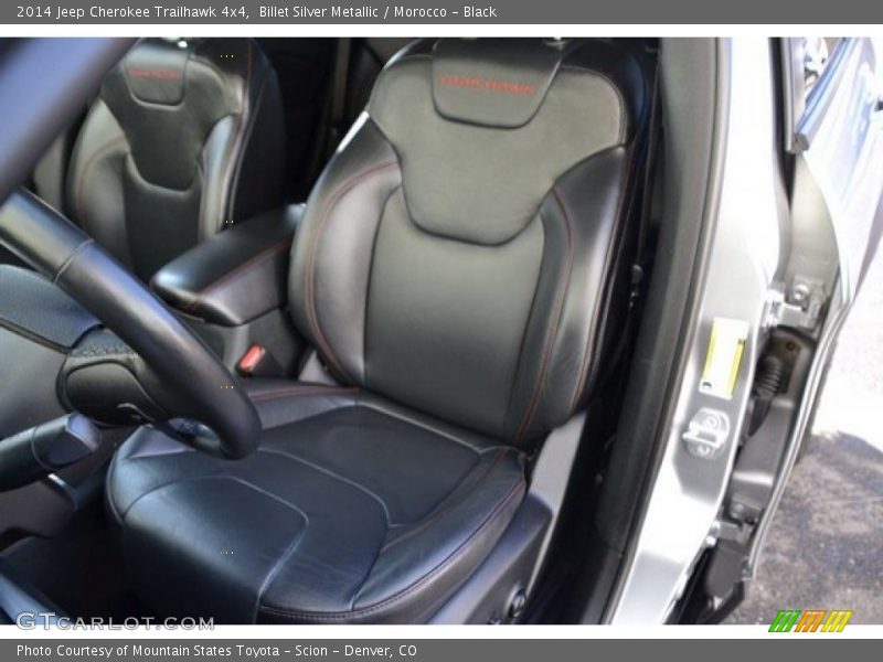 Billet Silver Metallic / Morocco - Black 2014 Jeep Cherokee Trailhawk 4x4