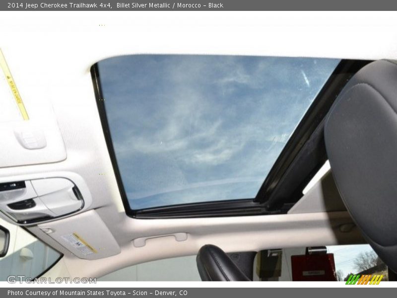 Billet Silver Metallic / Morocco - Black 2014 Jeep Cherokee Trailhawk 4x4