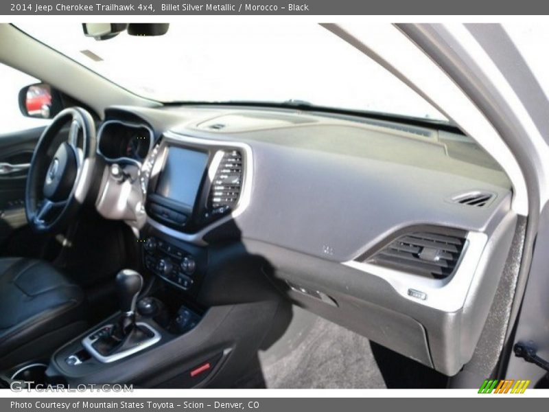 Billet Silver Metallic / Morocco - Black 2014 Jeep Cherokee Trailhawk 4x4